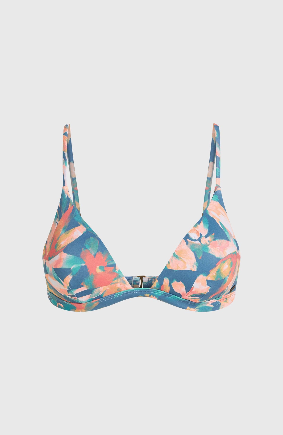 Seaside Tri Bikini-Oberteil | Blue Painted Tropics