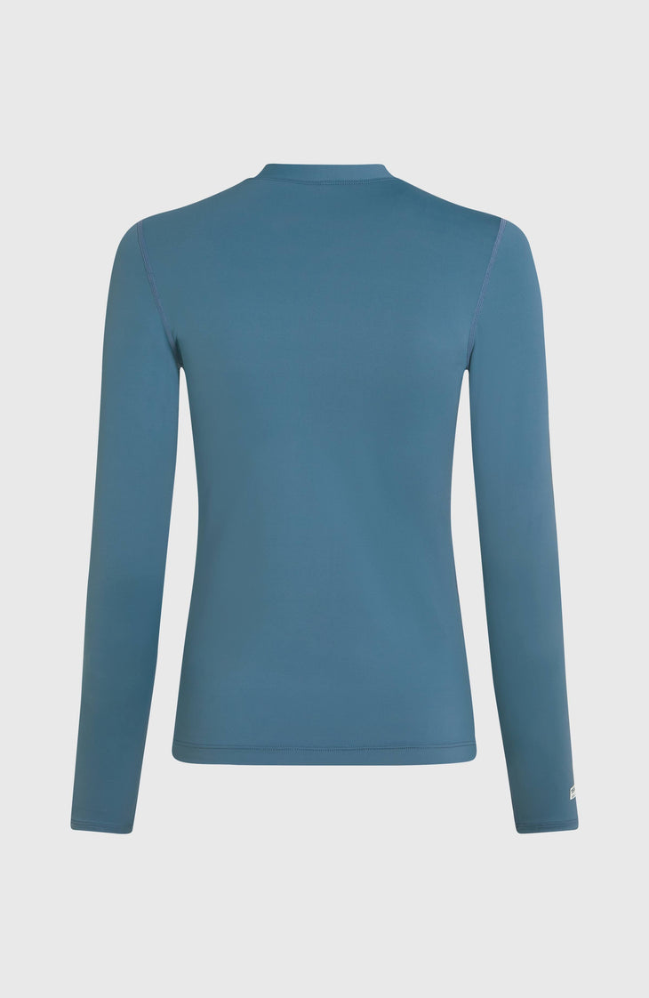 Essentials Longsleeve-Schwimmshirt | Copen Blue