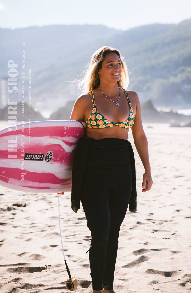 O'Riginals Bikini-Set | Green Retro Flower