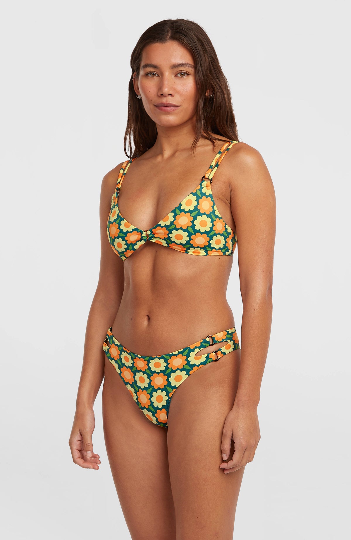 O'Riginals Bikini-Set | Green Retro Flower