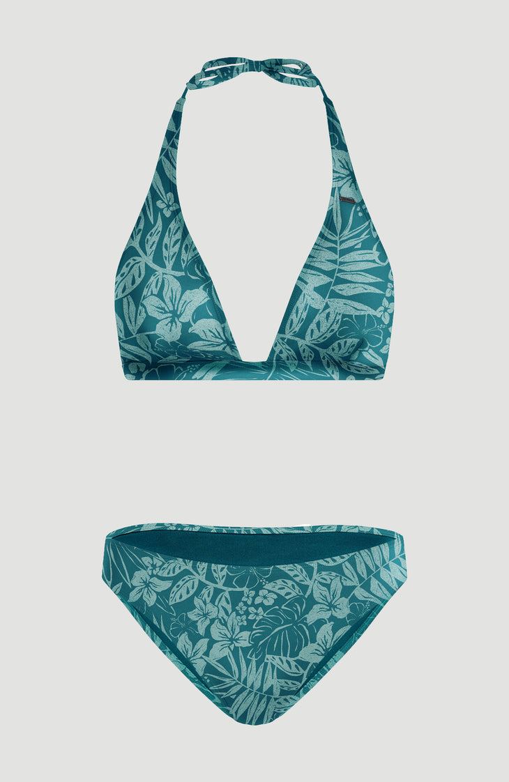 Essentials Marga Cruz Bikini-Set | Green Island Sky