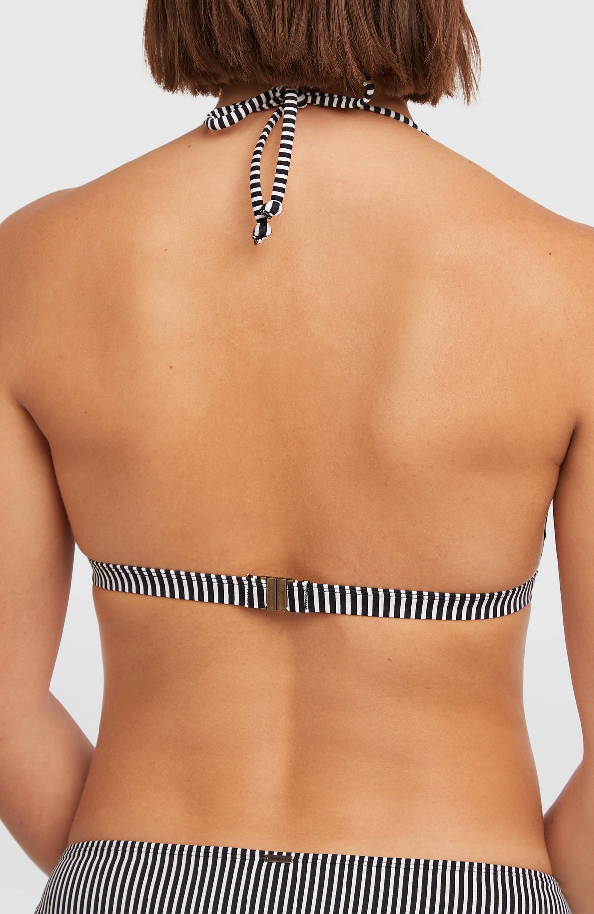 Essentials Marga Cruz Bikini-Set | Black Micro Stripe