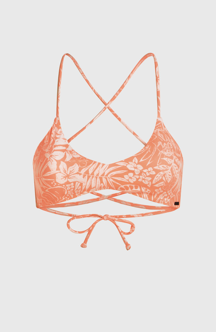 Huntington Bralette Bikini-Oberteil | Peach Island Sky