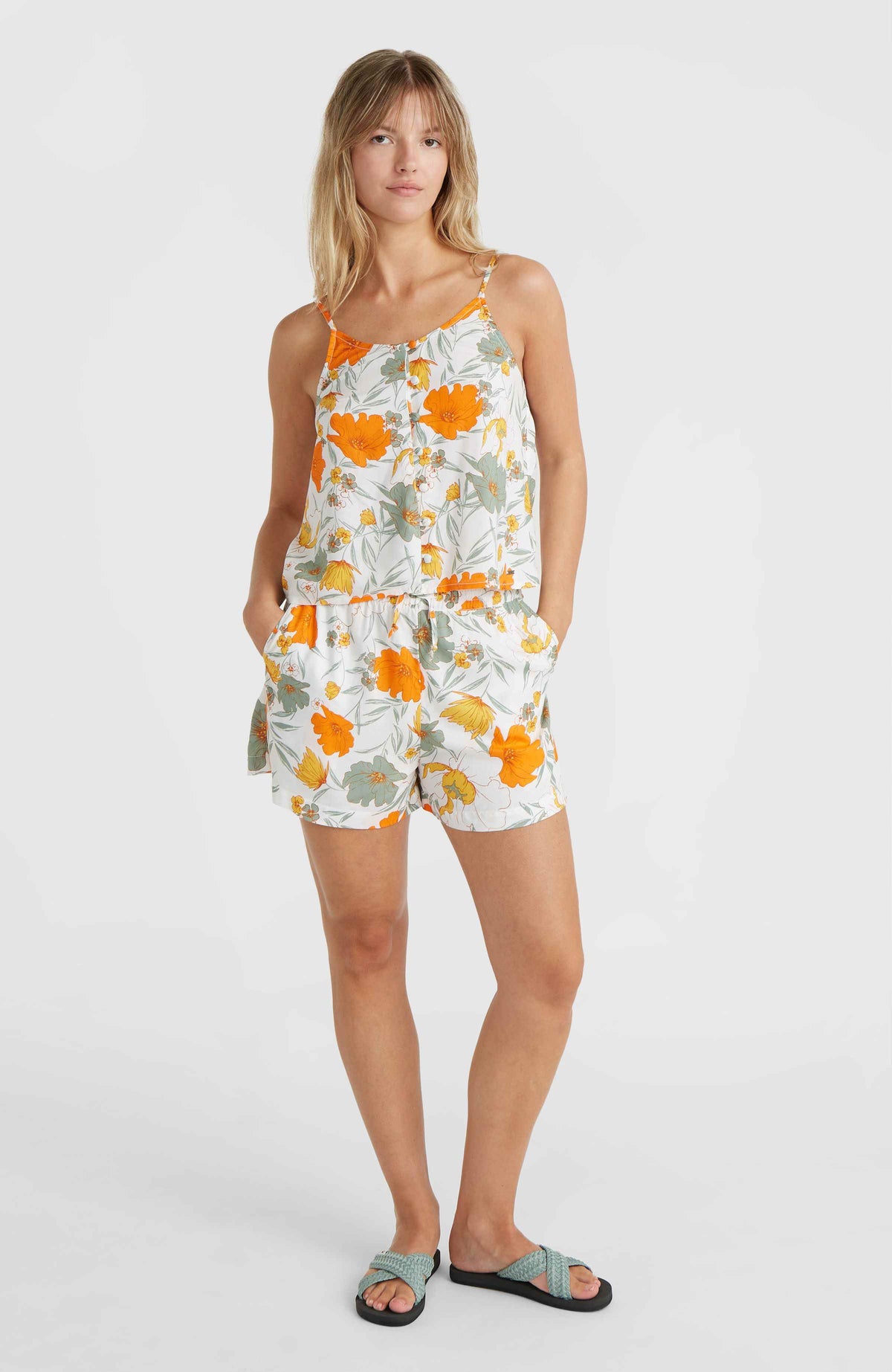 Tiare Woven Tanktop | White Bluemchen