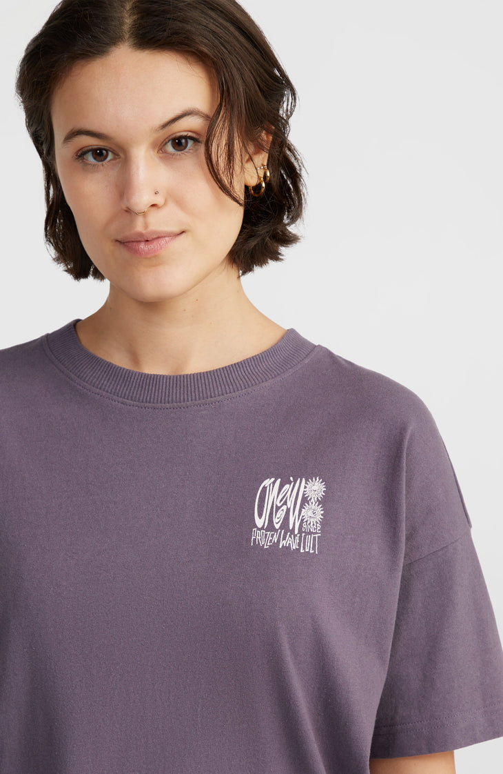 Lockeres Surf Heroes T-Shirt | Mauve Miracle