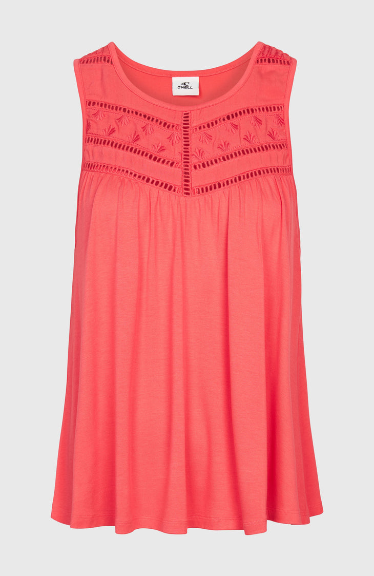 Essentials Tokeena Tanktop mit Stickerei | Froly