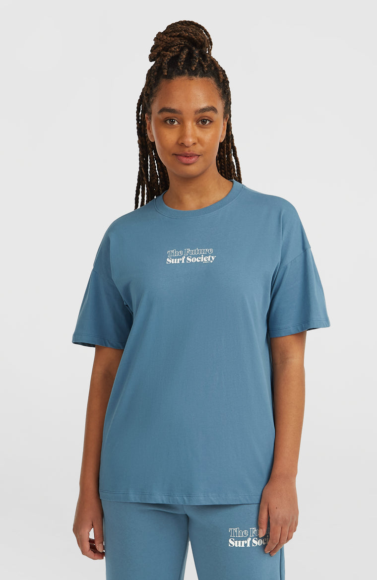 Future Surf Society T-Shirt | Mozart Blue Future Surf Society T-Shirt | Mozart Blue