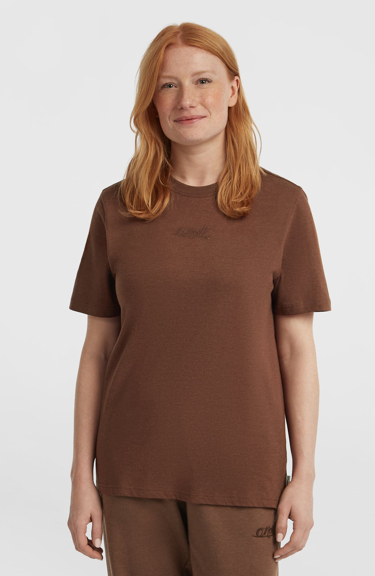Essentials Script T-Shirt | Hazel Spice