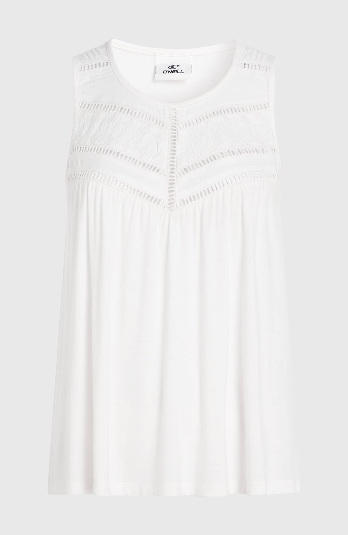 Essentials Tokeena Tanktop mit Stickerei | Snow White