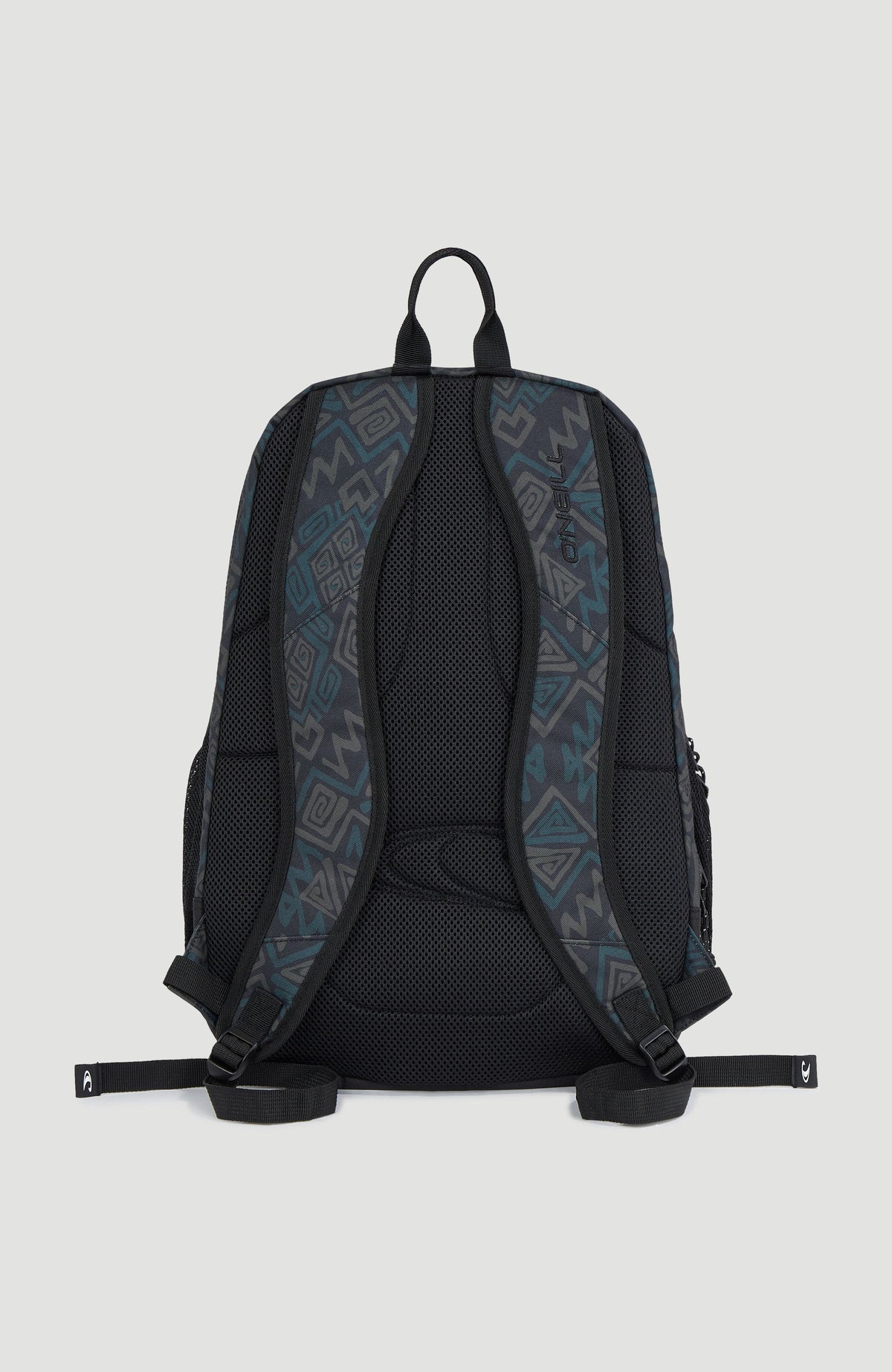 Wedge Rucksack | Black Retro Ikat
