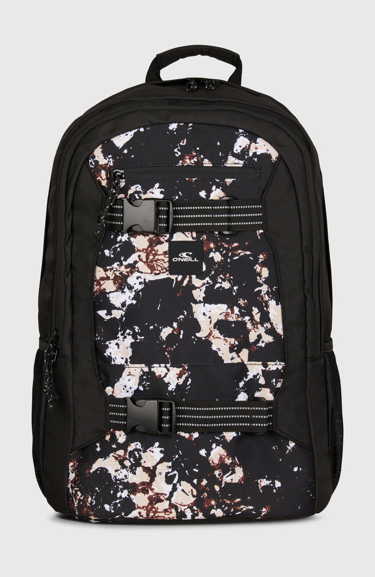 Boarder Rucksack | Black/Beige Quarry