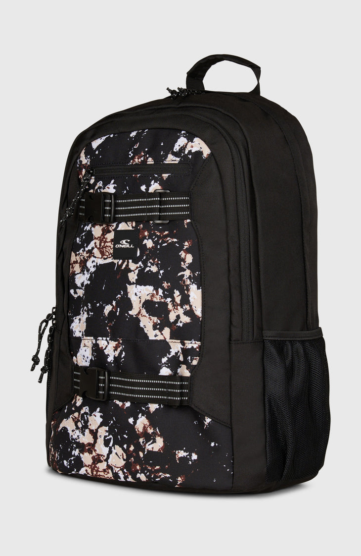 Boarder Rucksack | Black/Beige Quarry