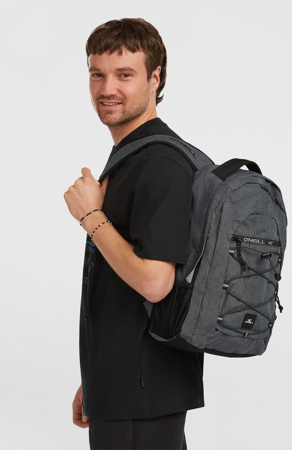 Kleiner Boarder Rucksack | Dark Grey Melee