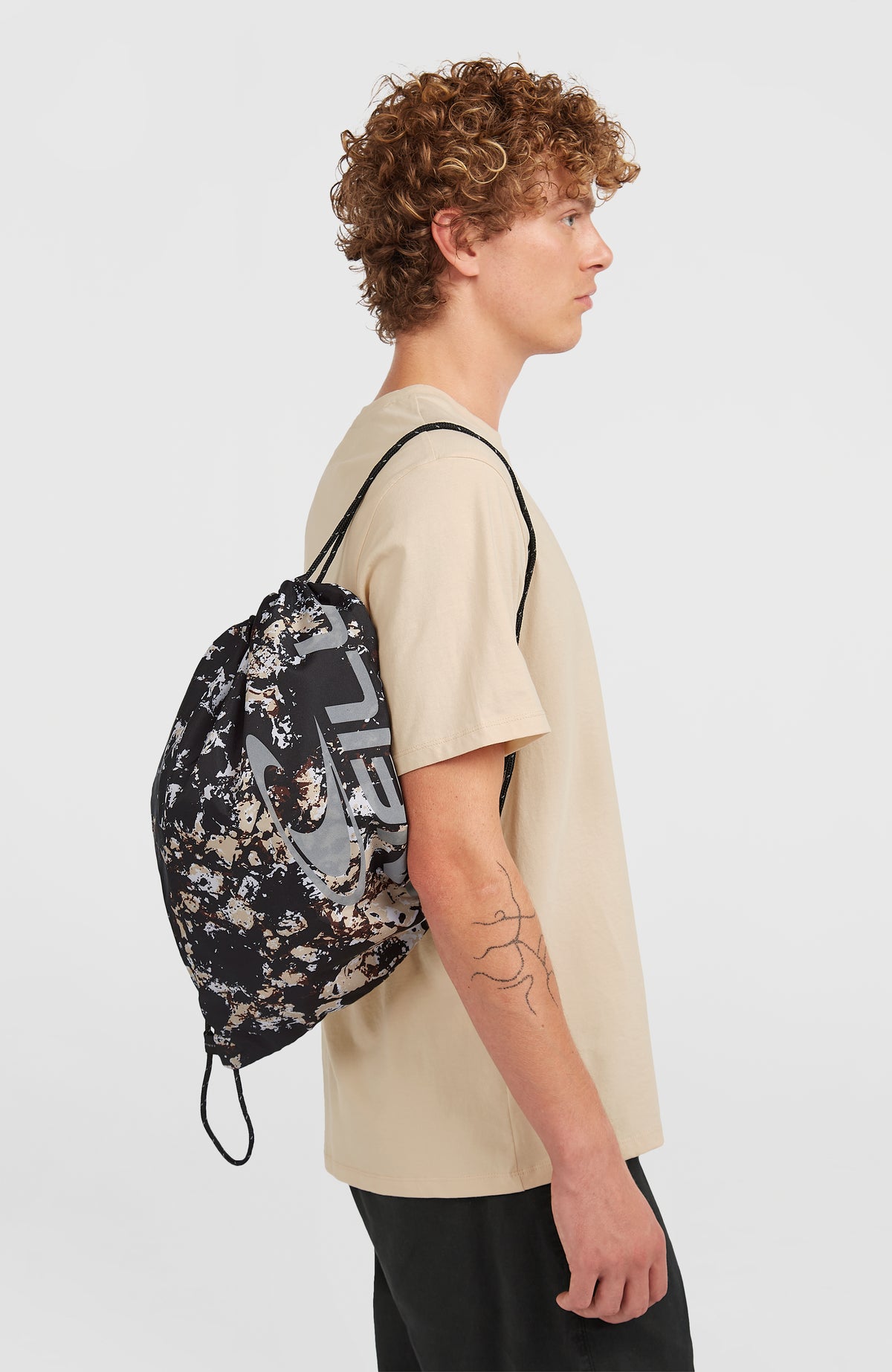 Turnbeutel | Black/Beige Quarry