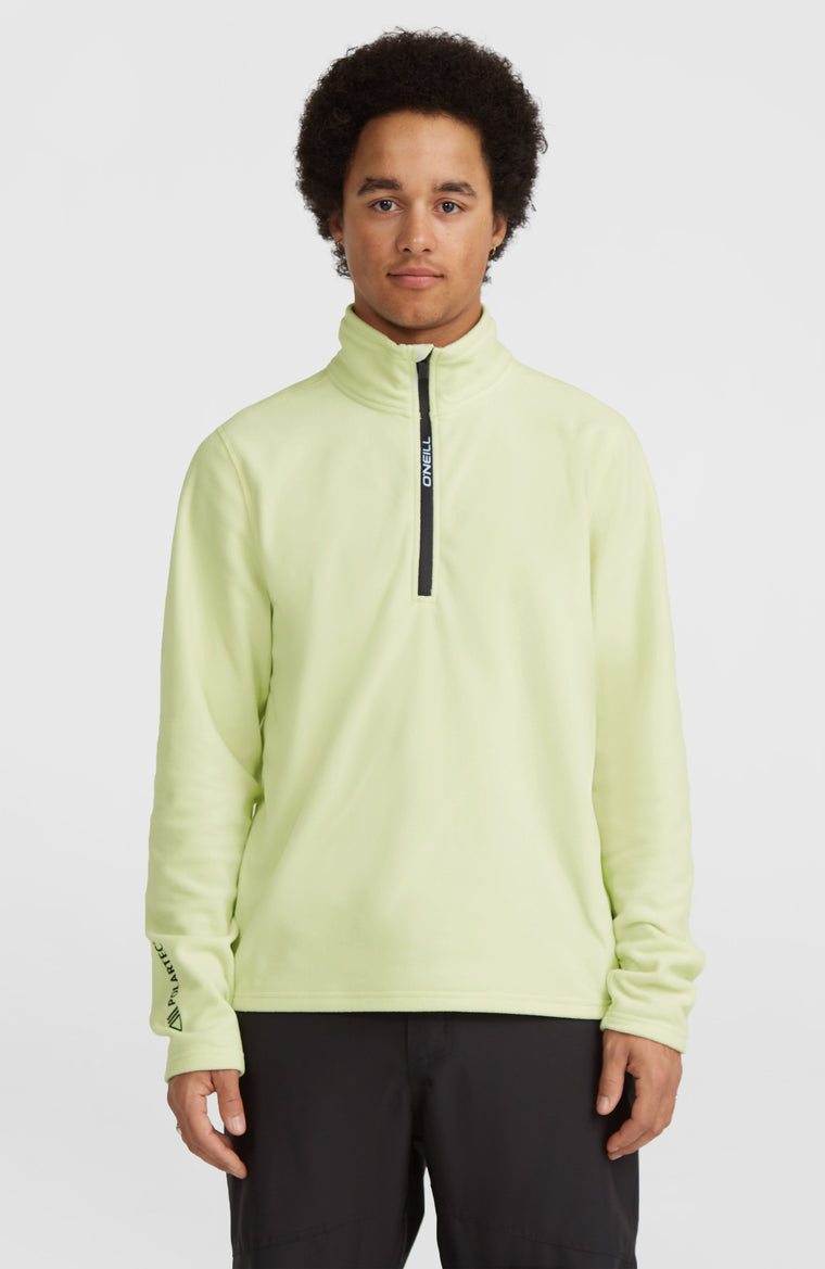 Jack's Polartec® 100 Fleecepullover mit Halbreißverschluss | Lime Wash Jack's Polartec® 100 Fleecepullover mit Halbreißverschluss | Lime Wash