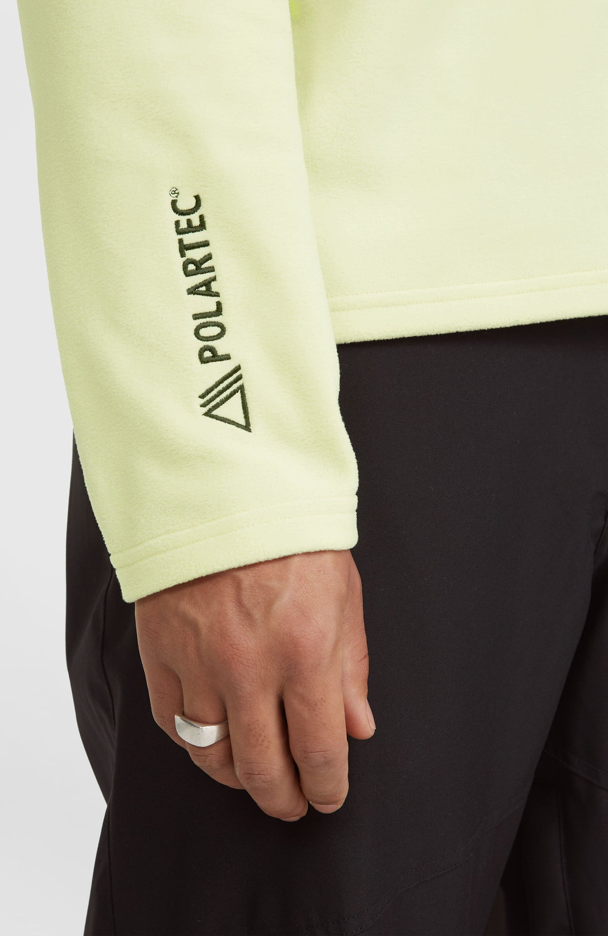 Jack's Polartec® 100 Fleecepullover mit Halbreißverschluss | Lime Wash