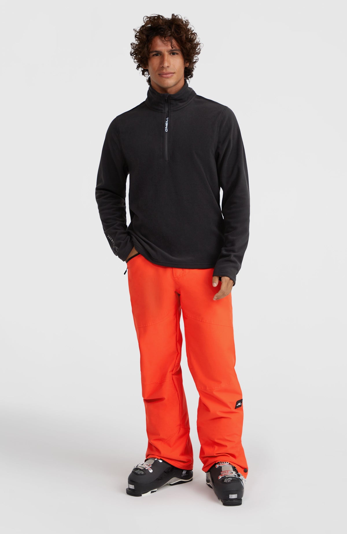 Jack's Polartec® 100 Fleecepullover mit Halbreißverschluss | Black Out