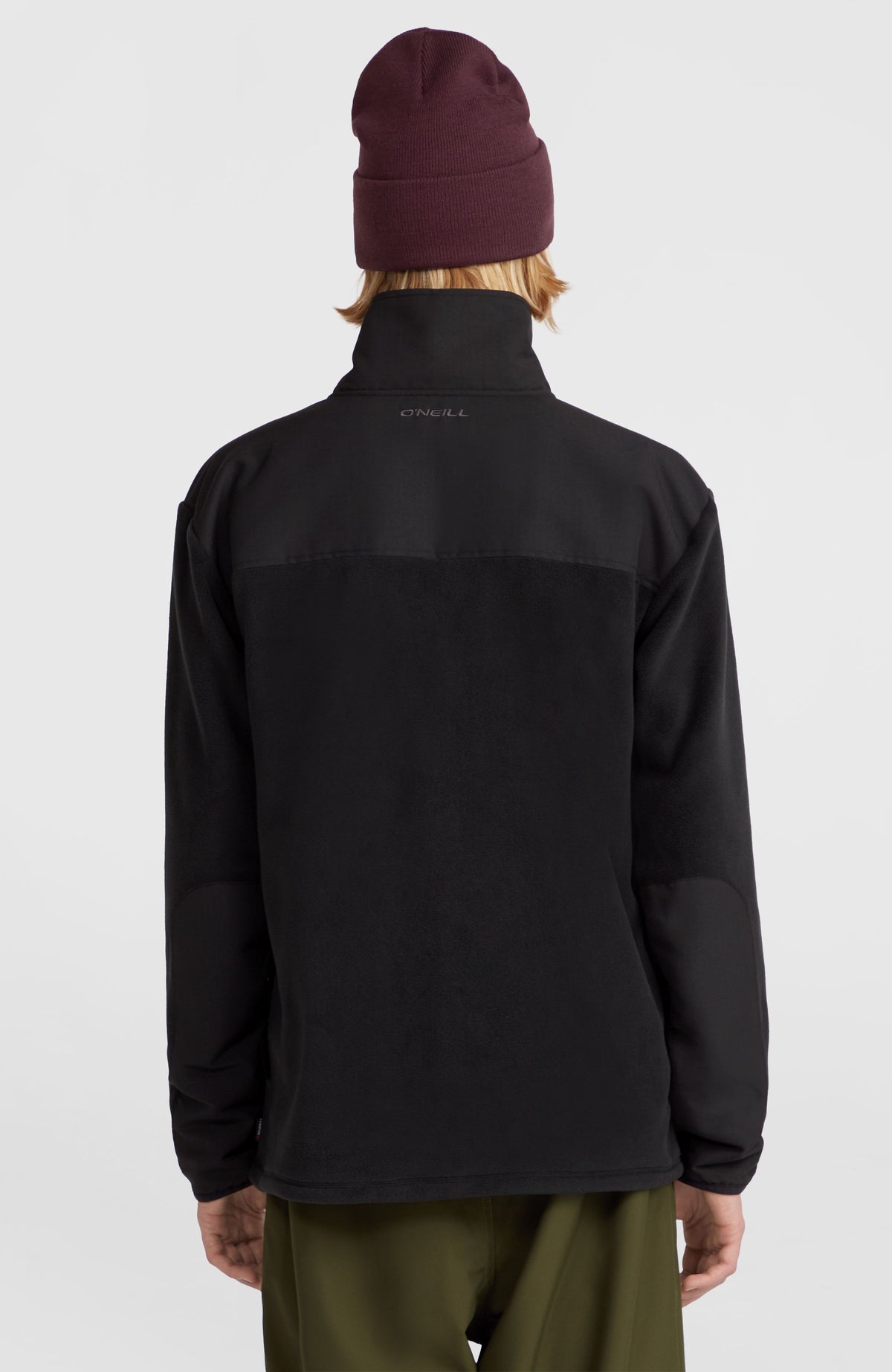 Utility Polartec® 200 Fleecejacke mit Reißverschluss | Black Out