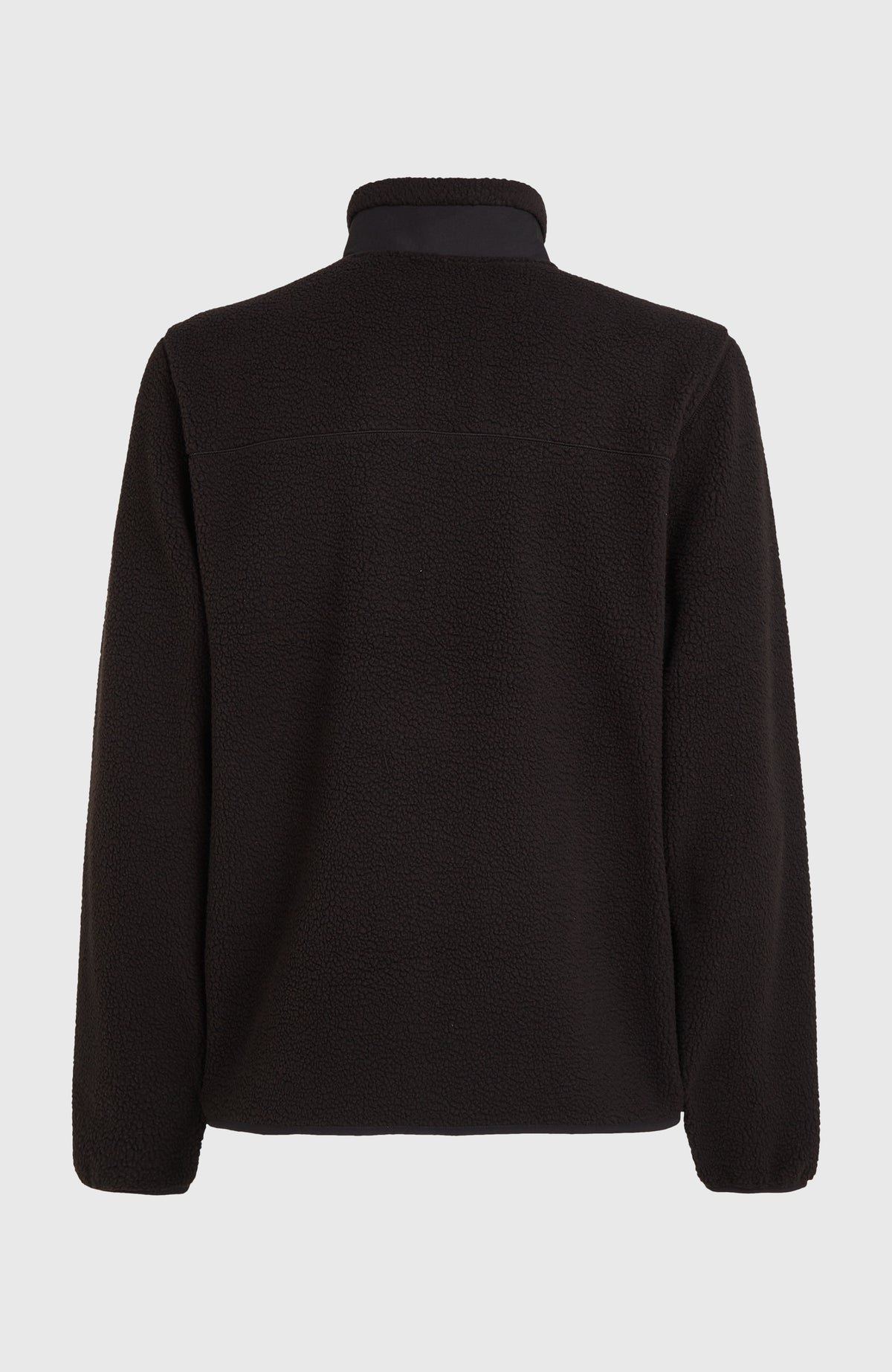 Flauschige Must-Have Fleecejacke mit Reißverschluss | Black Out