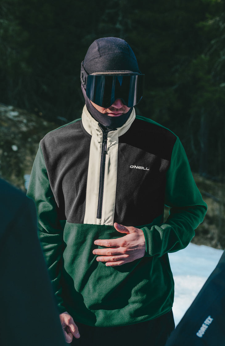 FWC'Cruz Triple Polartec® Fleecepullover | Black Out Colour Block