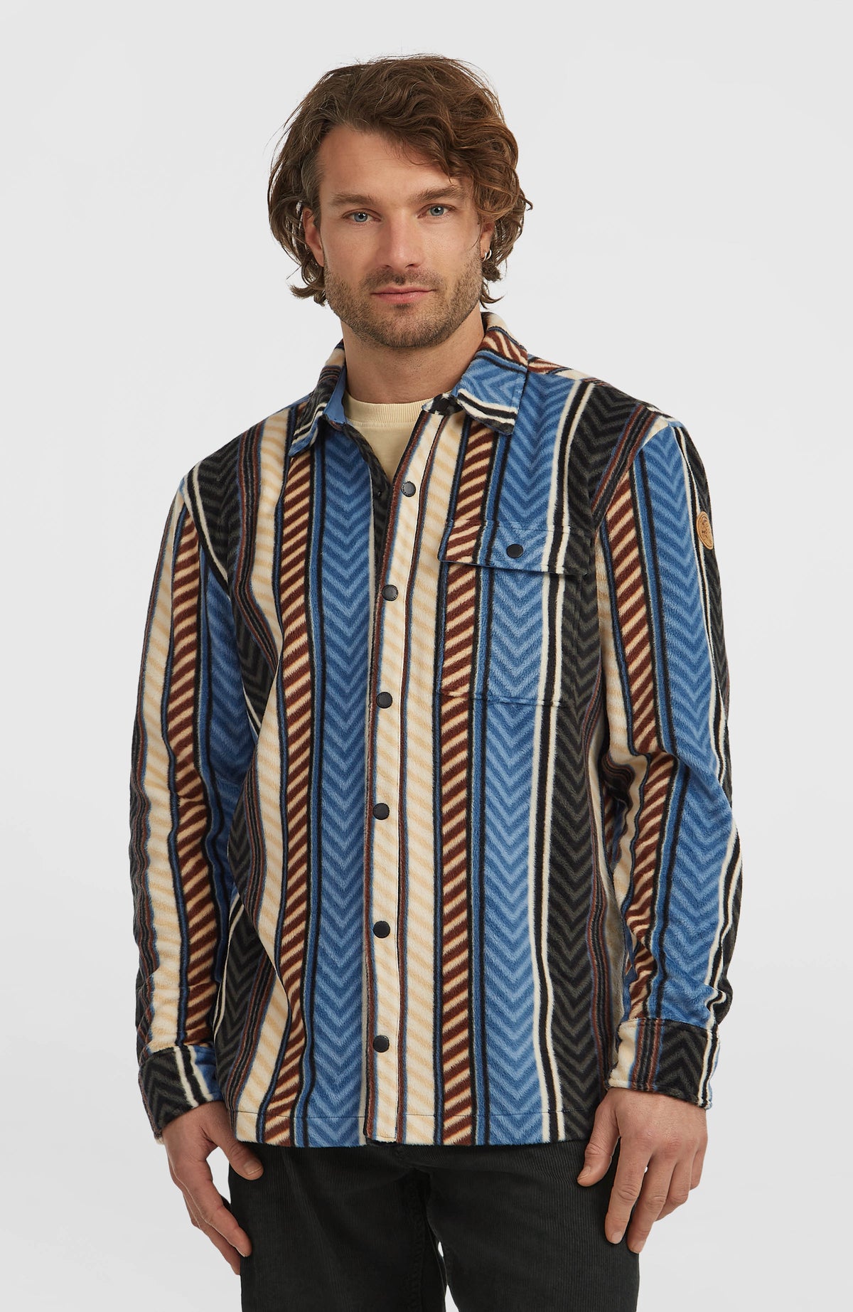 O'Riginals Superfleece Hemd | Blue Vintage O'Neill Stripe