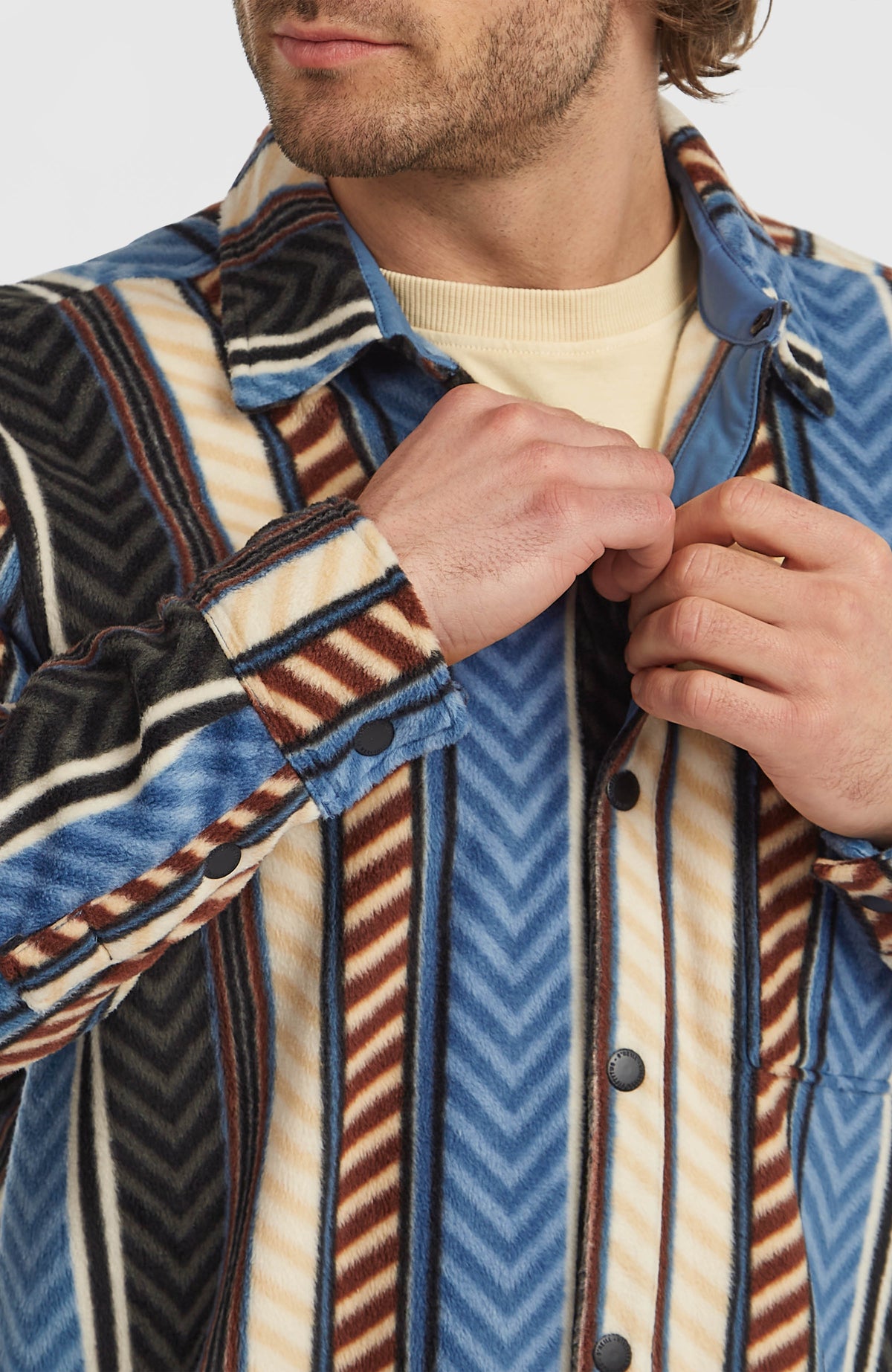 O'Riginals Superfleece Hemd | Blue Vintage O'Neill Stripe