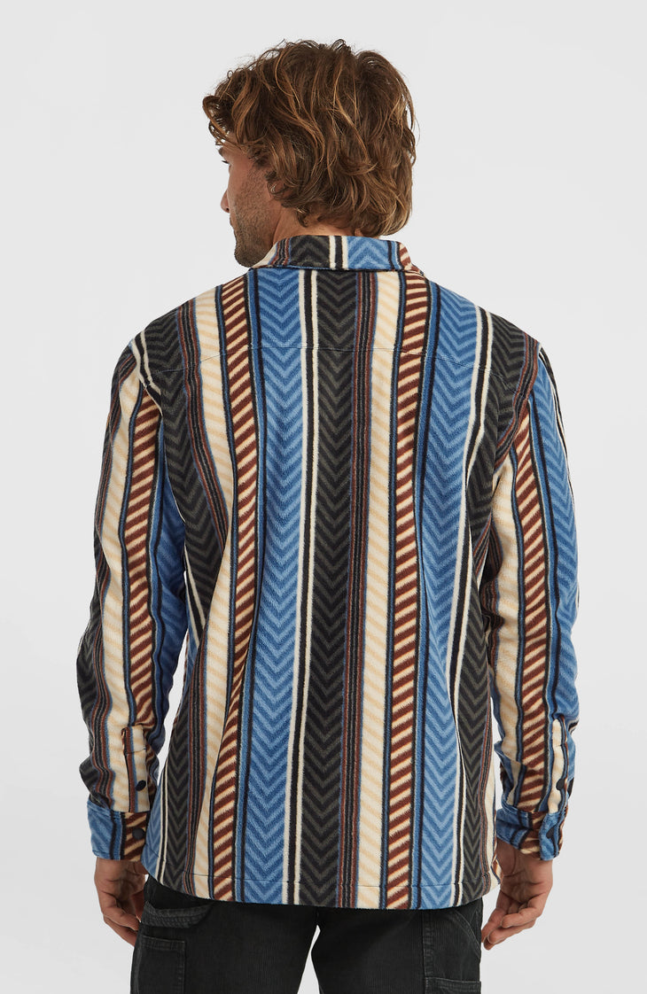 O'Riginals Superfleece Hemd | Blue Vintage O'Neill Stripe
