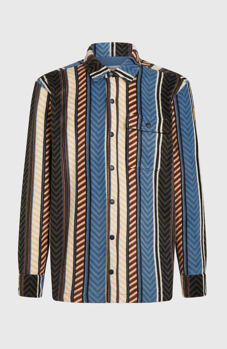 O'Riginals Superfleece Hemd | Blue Vintage O'Neill Stripe