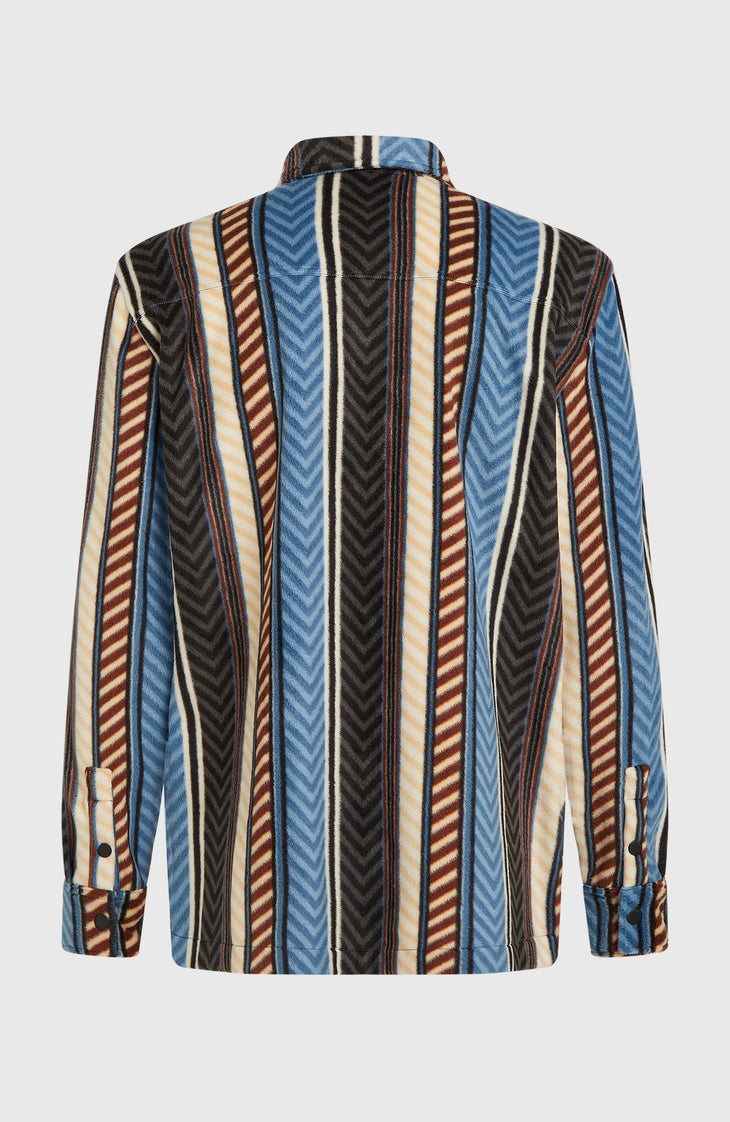 O'Riginals Superfleece Hemd | Blue Vintage O'Neill Stripe