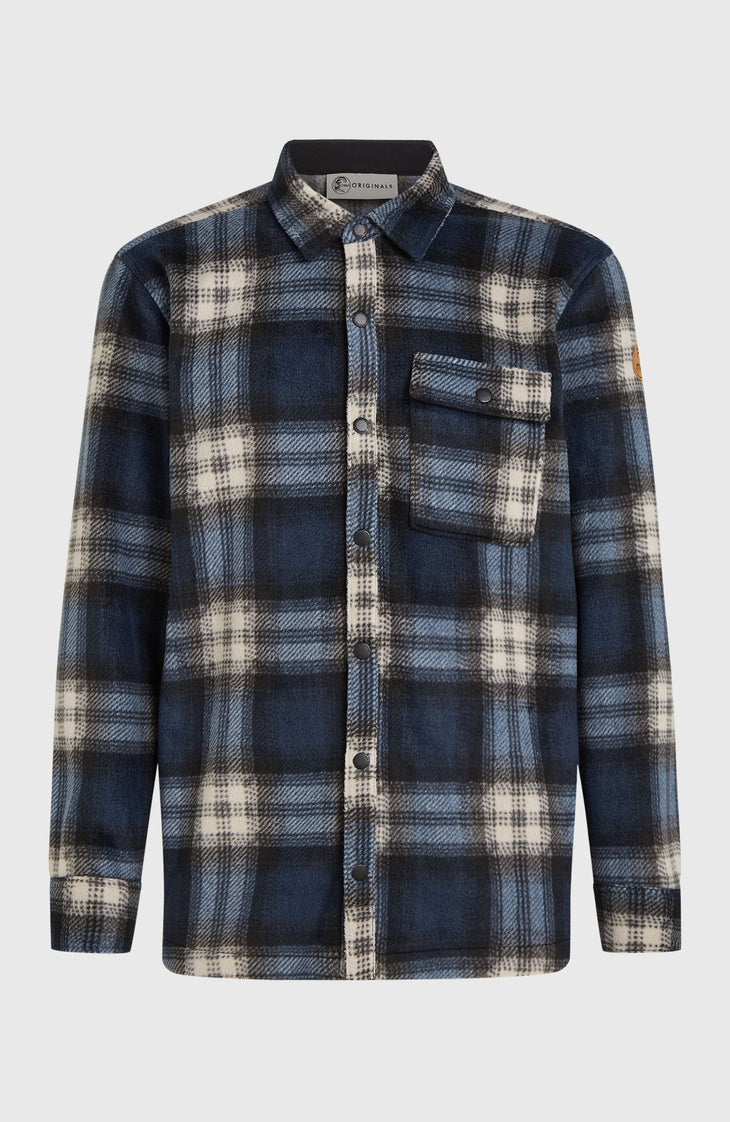 O'Riginals Superfleece Hemd | Mozart Blue Check