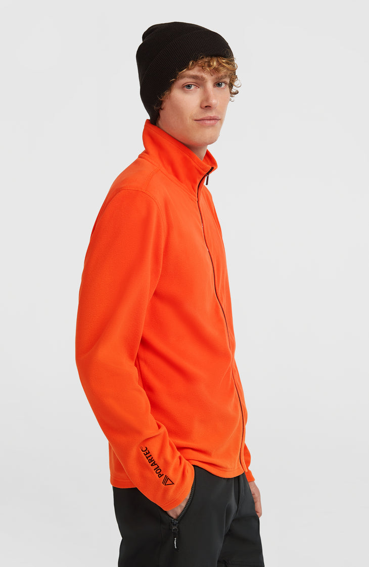 FWC'Cruz Jack's Polartec® Fleecejacke mit Reißverschluss | Flame