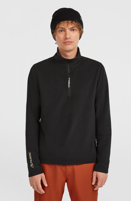 FWC'Cruz Jack's Polartec® Fleecepullover mit Halbreißverschluss | Black Out