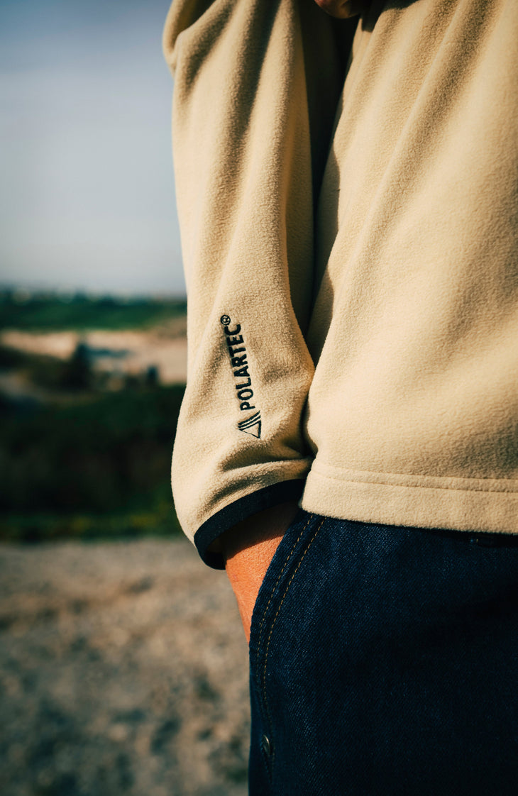 FWC'Peak Polartec® Hyperfleece-Jacke mit Reißverschluss | Olive Blush Colour Block