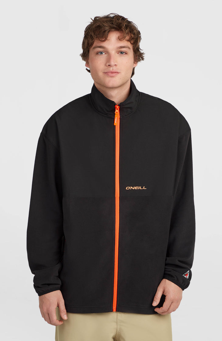 FWC'Play Polartec® Hyperfleece-Jacke mit Reißverschluss | Black Out