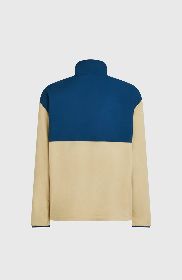 FWC'Play Polartec® Hyperfleece-Jacke mit Reißverschluss | Regal Blue Colour Block