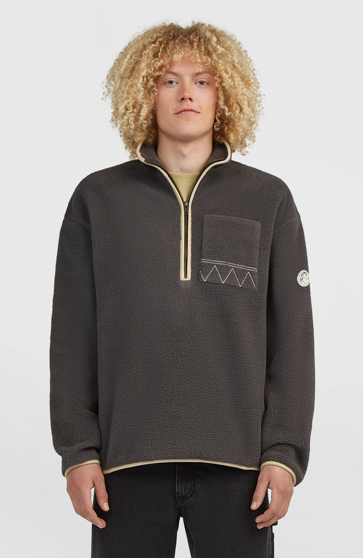 O'Riginals Fleecepullover mit Halbreißverschluss | Raven