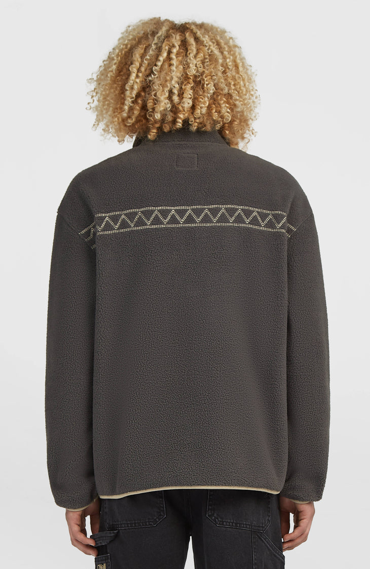 O'Riginals Fleecepullover mit Halbreißverschluss | Raven