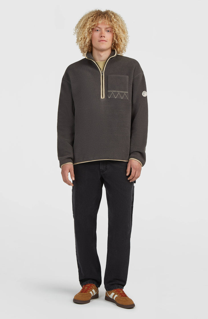 O'Riginals Fleecepullover mit Halbreißverschluss | Raven