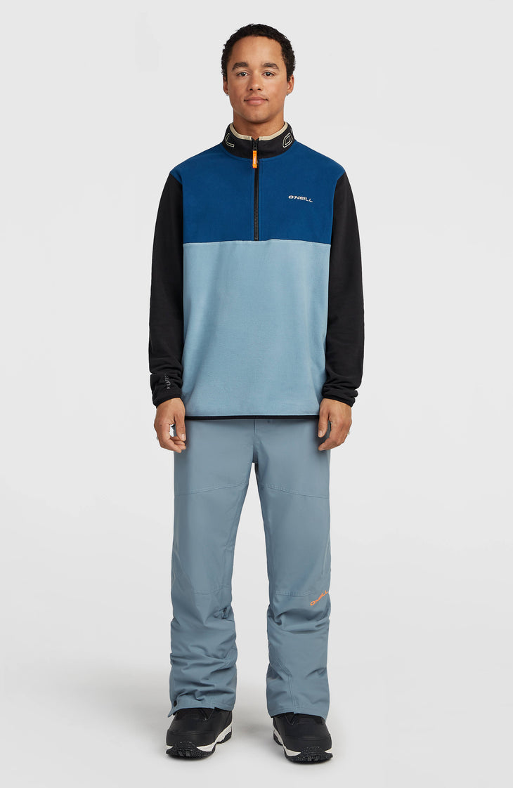 FWC'Cruz Triple Polartec® Fleecepullover mit Halbreißverschluss | Regal Blue Colour Block