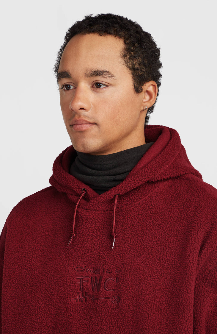 Flauschiger FWC'Play Fleece-Hoodie | Tamarillo
