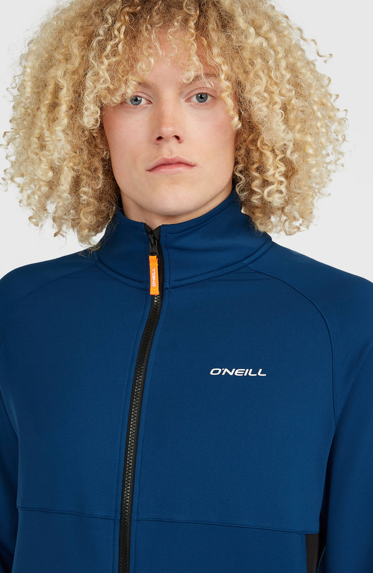 FWC'Cruz Fleecejacke mit Reißverschluss | Regal Blue Colour Block