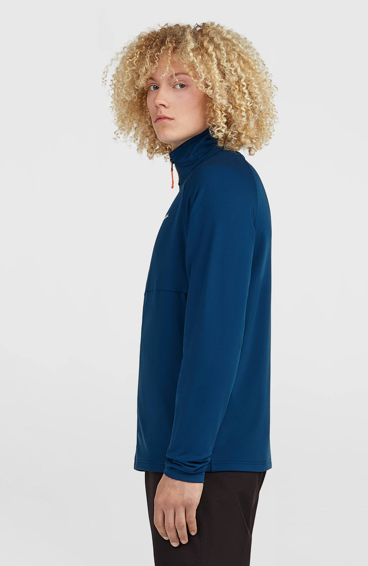 FWC'Cruz Fleecejacke mit Reißverschluss | Regal Blue Colour Block