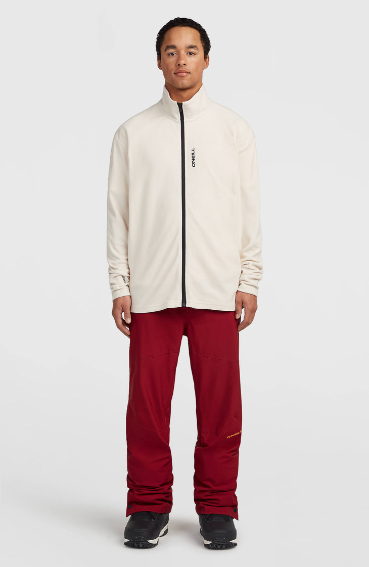 FWC'Cruz Jack's Polartec® Fleecejacke mit Reißverschluss | Linen White