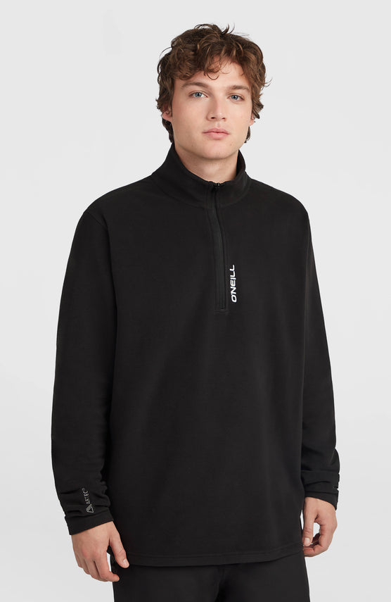 FWC'Cruz Jack's Polartec® Fleecepullover mit Halbreißverschluss | Black Out