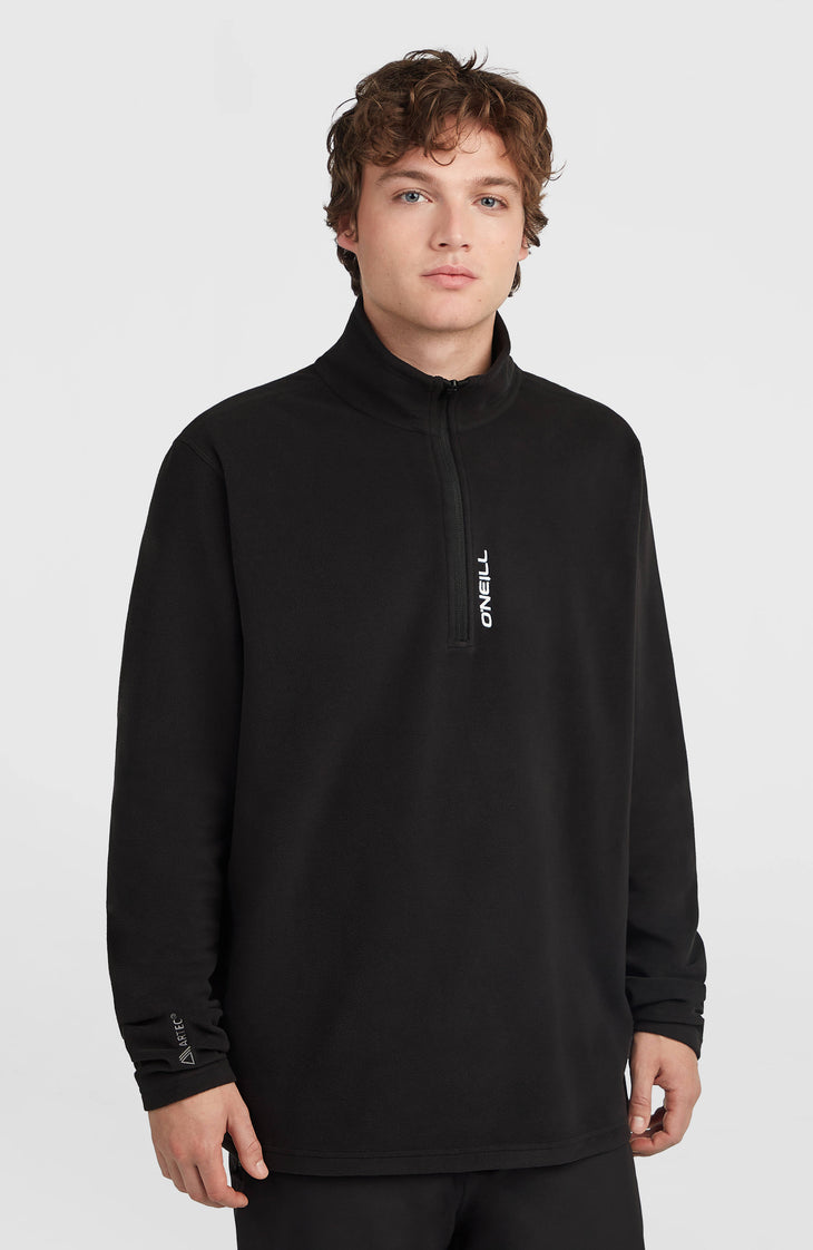 FWC'Cruz Jack's Polartec® Fleecepullover mit Halbreißverschluss | Black Out