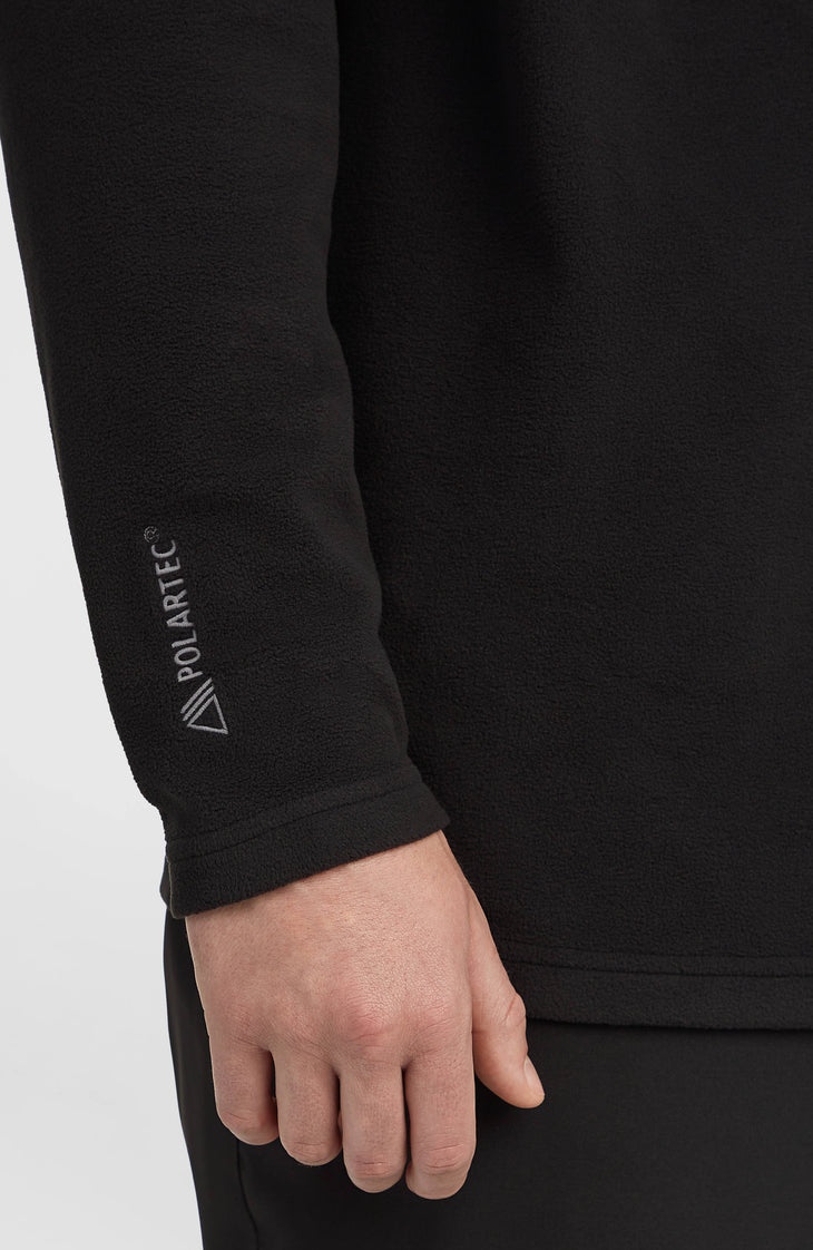FWC'Cruz Jack's Polartec® Fleecepullover mit Halbreißverschluss | Black Out
