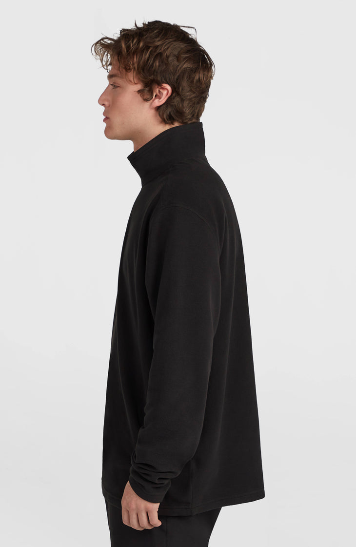 FWC'Cruz Jack's Polartec® Fleecepullover mit Halbreißverschluss | Black Out
