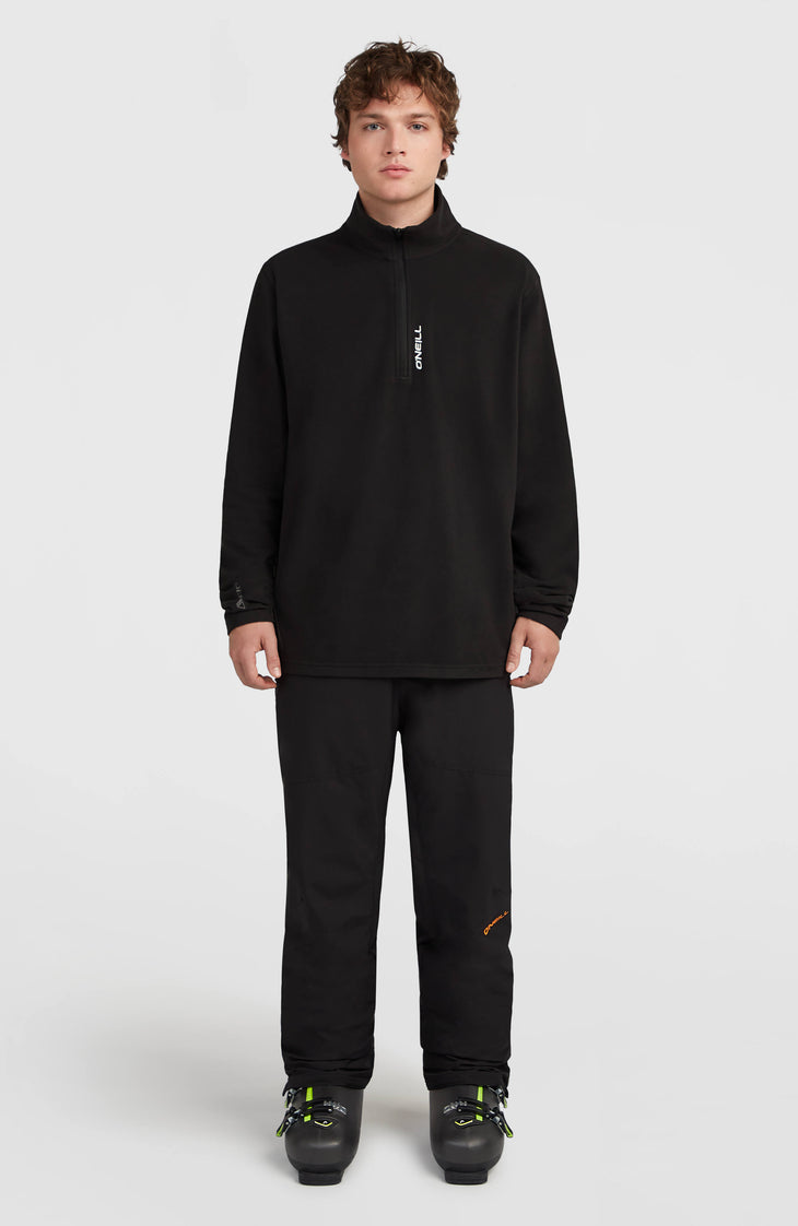 FWC'Cruz Jack's Polartec® Fleecepullover mit Halbreißverschluss | Black Out