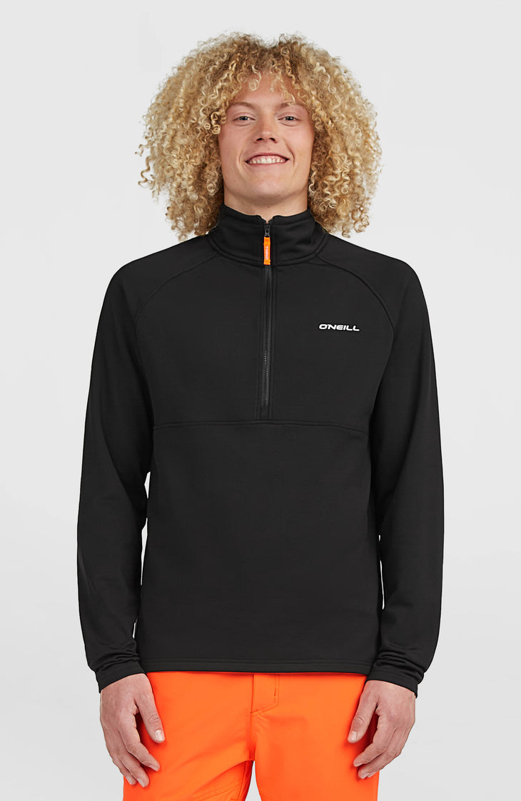 FWC'Cruz Fleecepullover mit Halbreißverschluss | Black Out