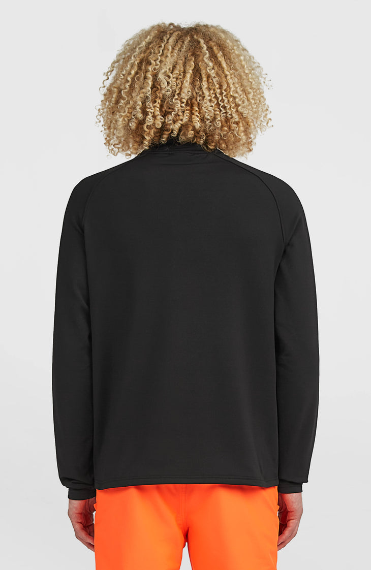 FWC'Cruz Fleecepullover mit Halbreißverschluss | Black Out